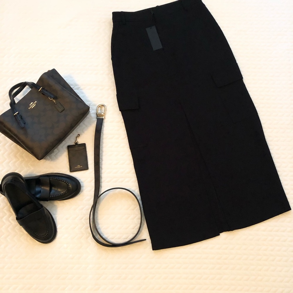 Chic Black Pencil Skirt for Women